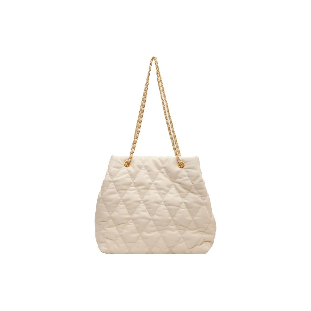 JANE KLAIN Сумка через плечо из синтетической кожи стандартная женская экрю черный