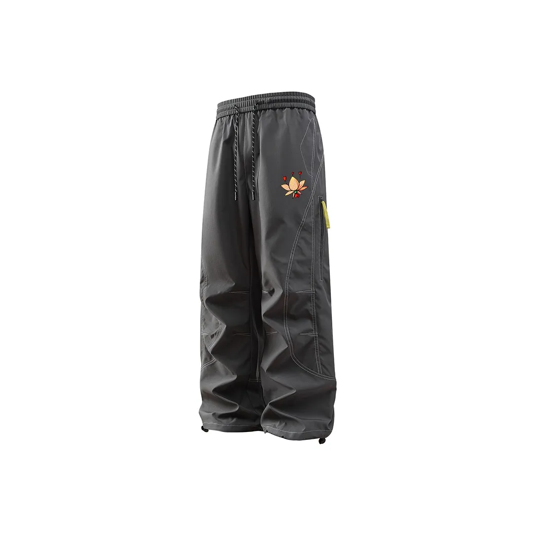 GDRG Серые Унисекс Карго Брюки