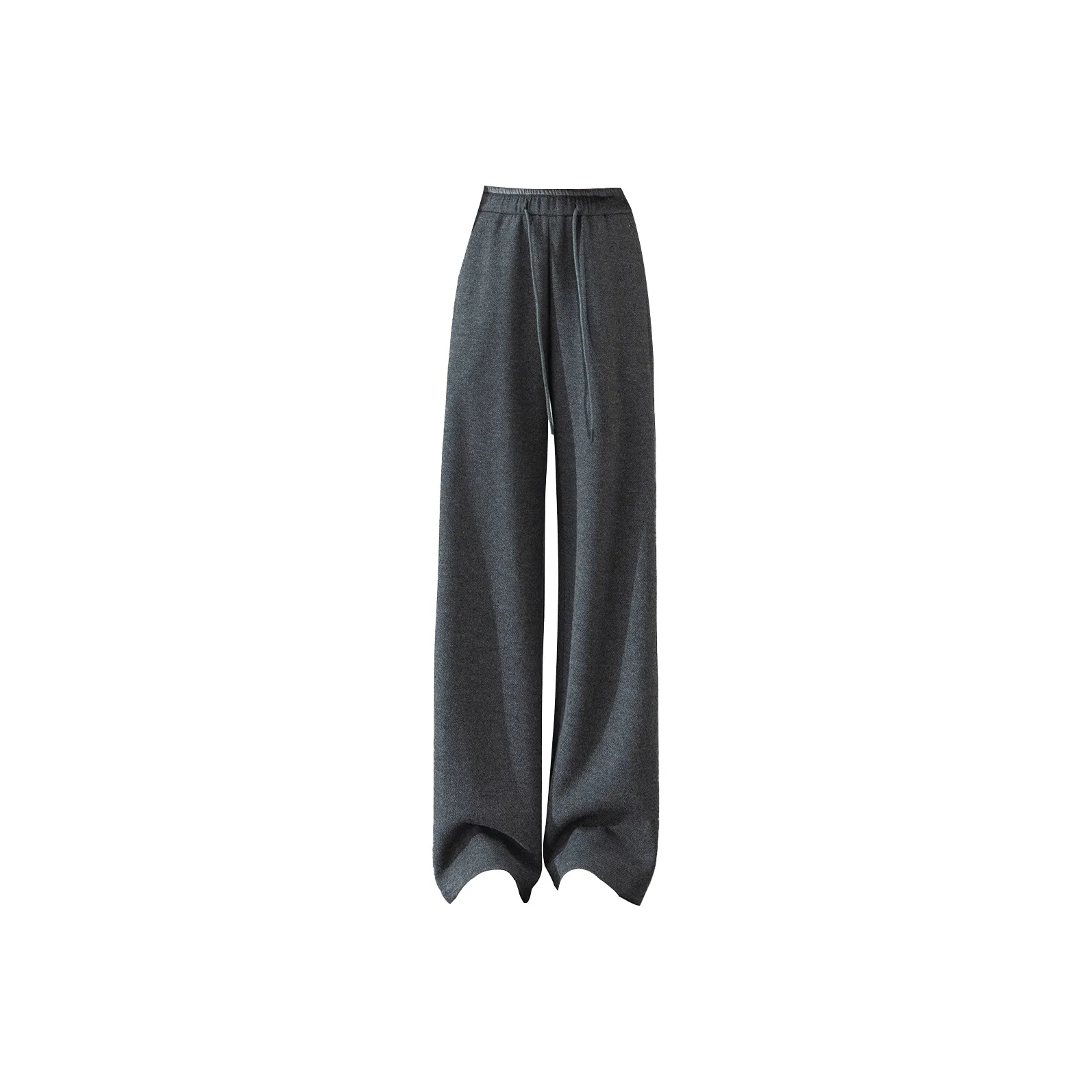 WEIXI Темно-серые Женские Повседневные Штаны