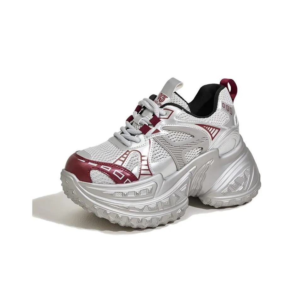 AIMISS Устойчивые к истиранию противоскользящие низкие топовые кроссовки с толстой подошвой женские