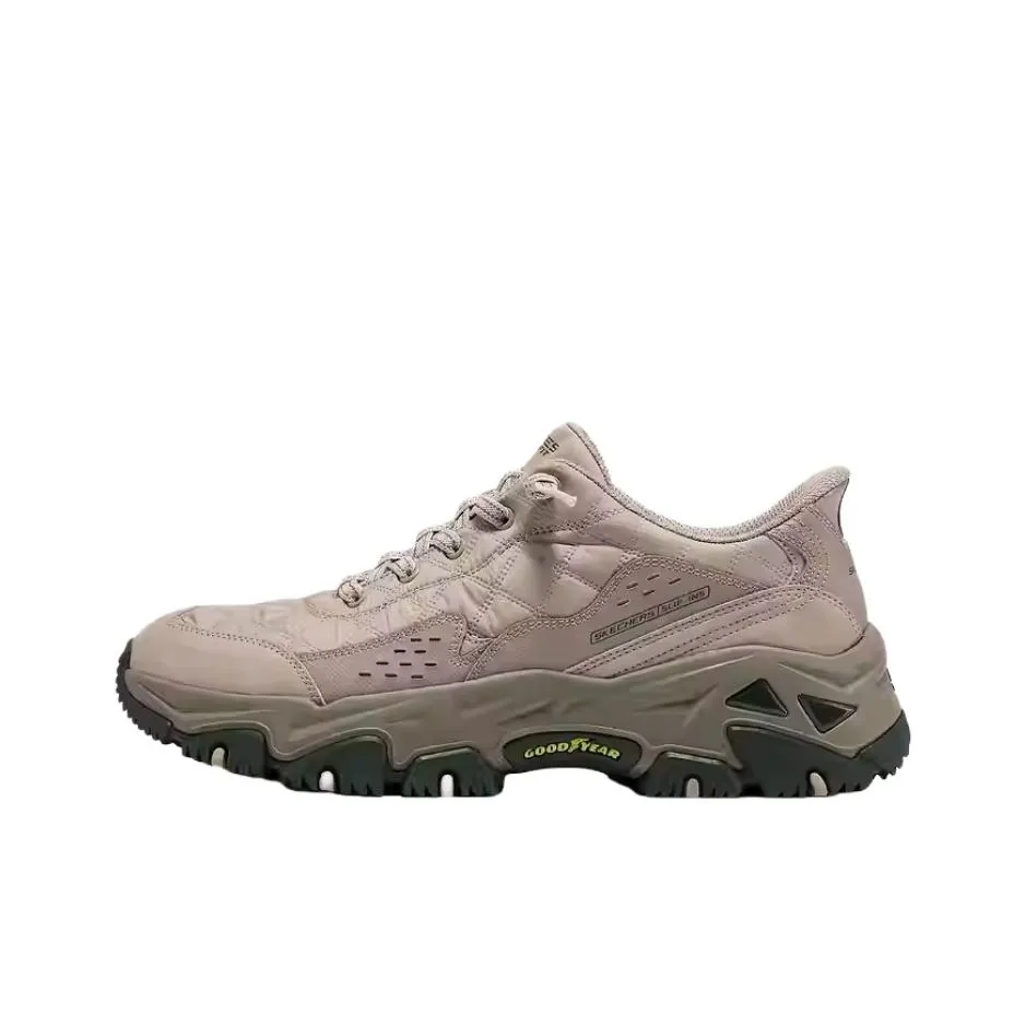 Skechers OUTDOOR MENS противоскользящий устойчивый к истиранию дышащий низкий топ альпинистская походная обувь мужская тауповая