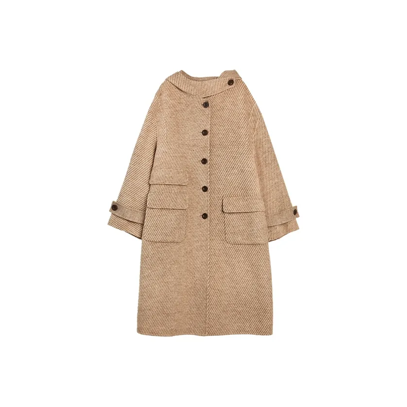 ELLE Khaki Женское пальто