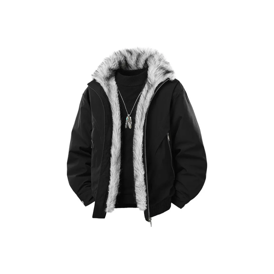 GEOGRE ALEX Хлопковый пуховик Мужской