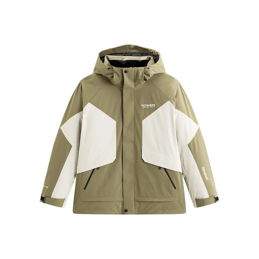 PEACEBIRD MEN Fir Коричнево-зеленый 1 Мужская Куртка