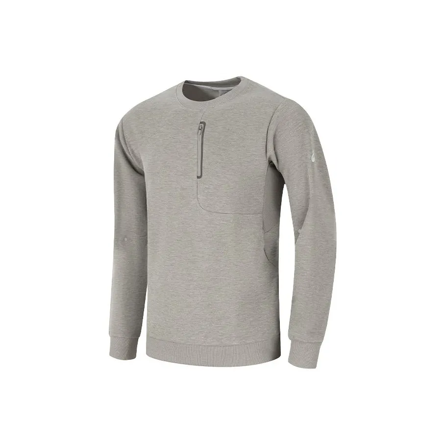 Asics Серый Кофейный Мужской Свитшот