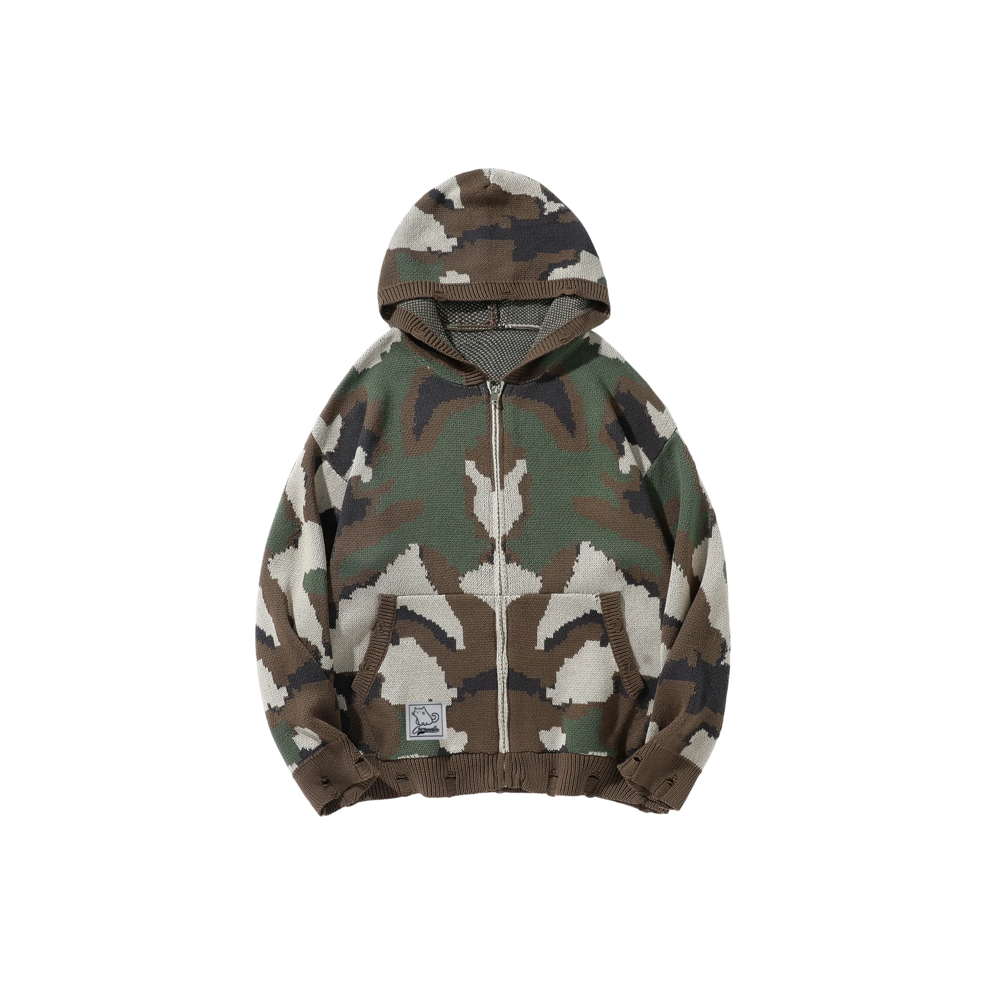 Caramella Камуфляж Унисекс Трикотаж