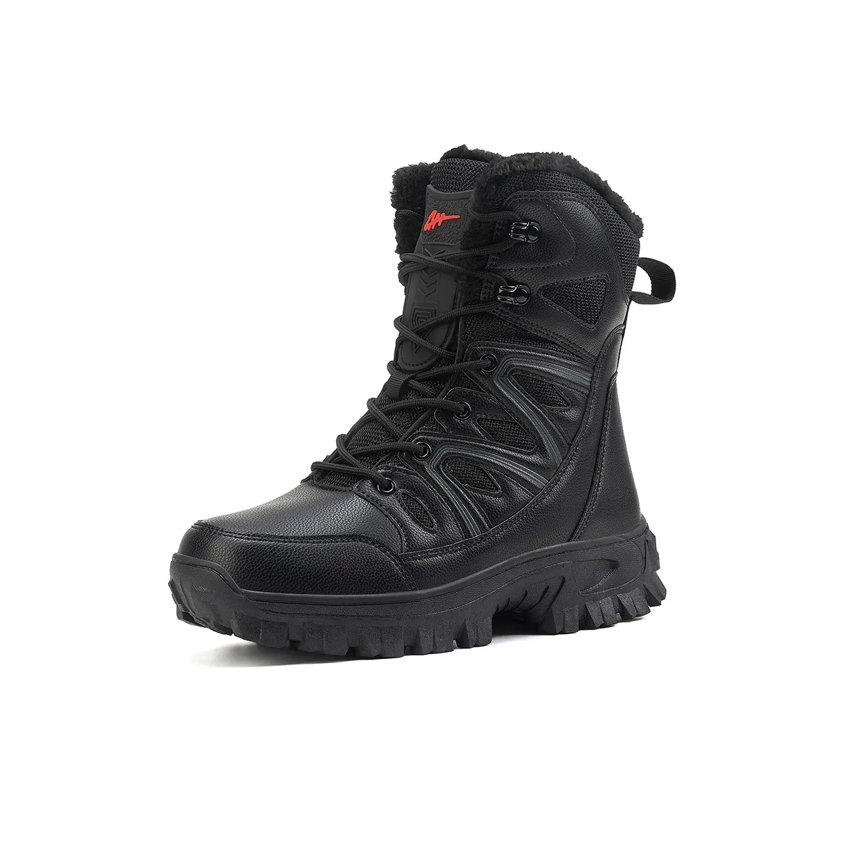 URBAN AUTHENTIC Термические Аbrasion-Resistant Увеличение Высоты Противоскользящее Покрытие Носки Crew Snow Boots Мужской