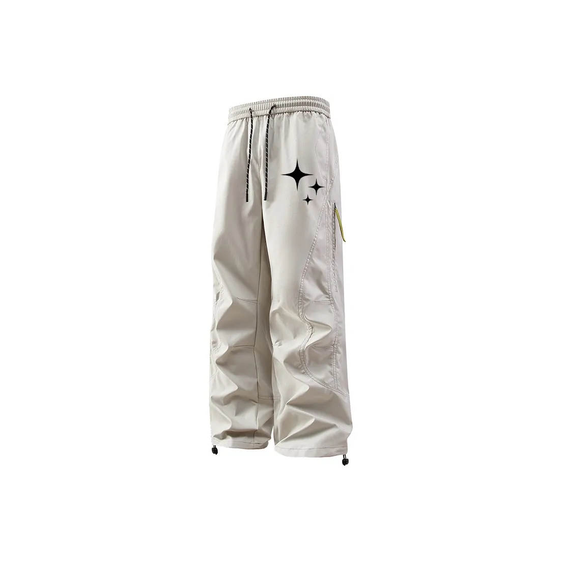 GDRG Белый Унисекс Карго Брюки