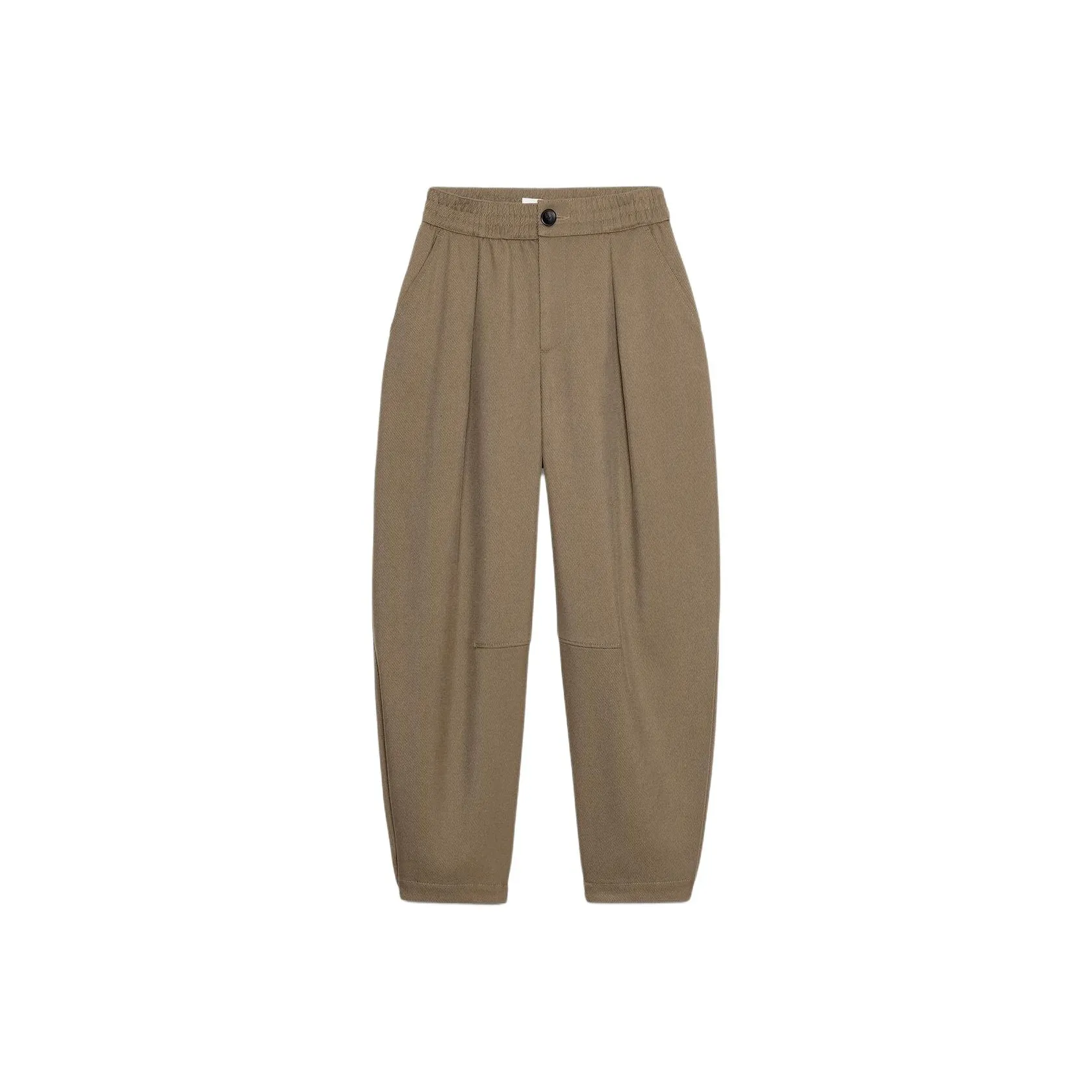 ZARA Коричневые Женские Повседневные Штаны