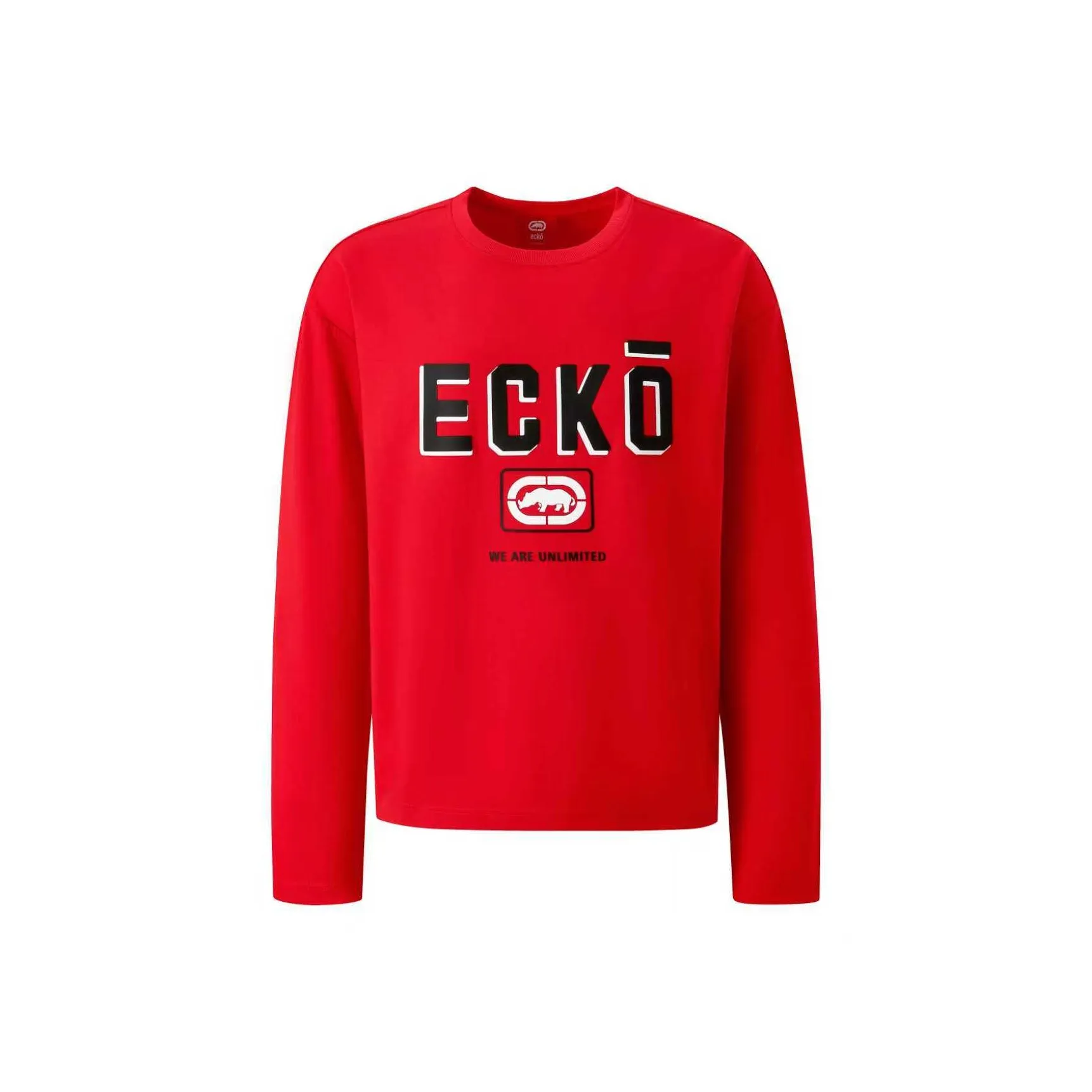 Ecko 25 Осенний Длинный Рукав Т-Рубашка Унисекс