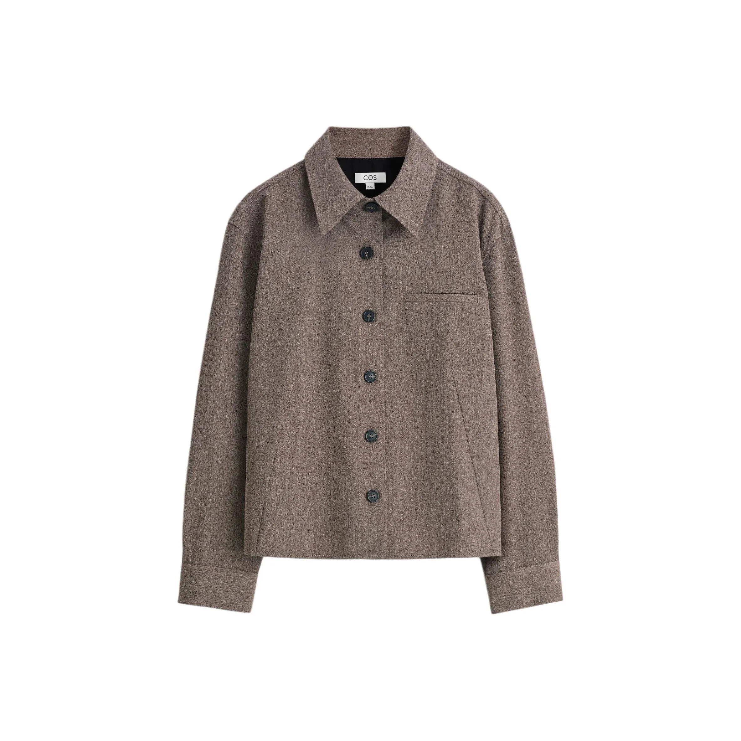 COS Коричневые Женские Рубашки