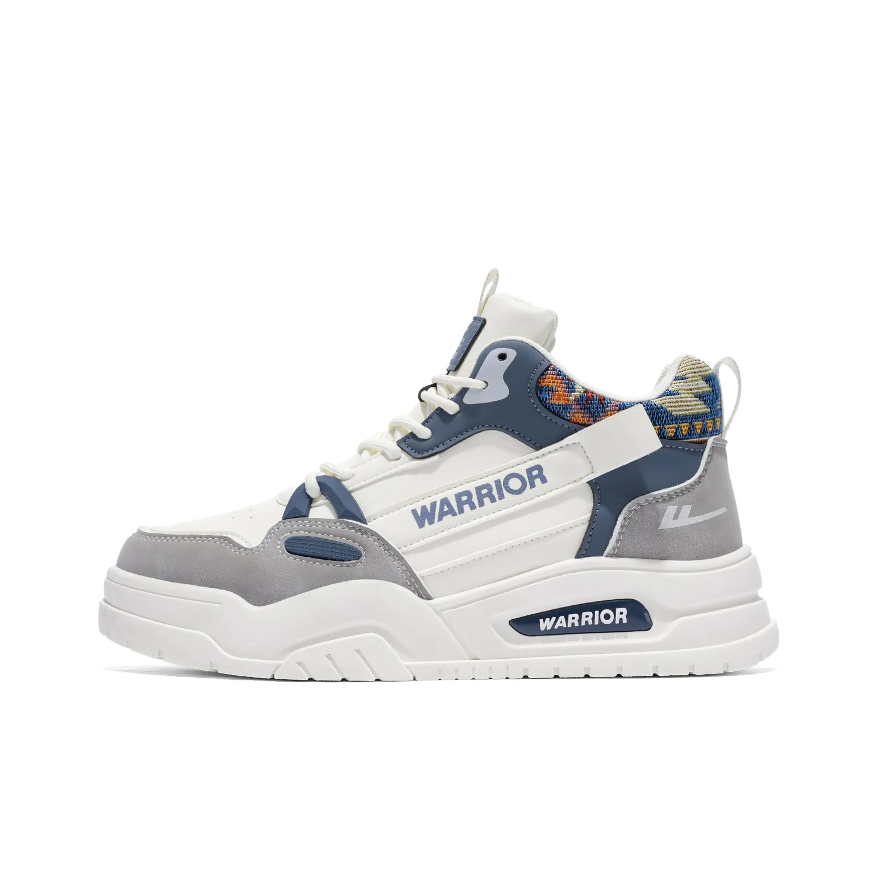 Warrior Амортизация Длина корпуса Увеличение Высокий Топ Скейтборд Кроссовки Мужские