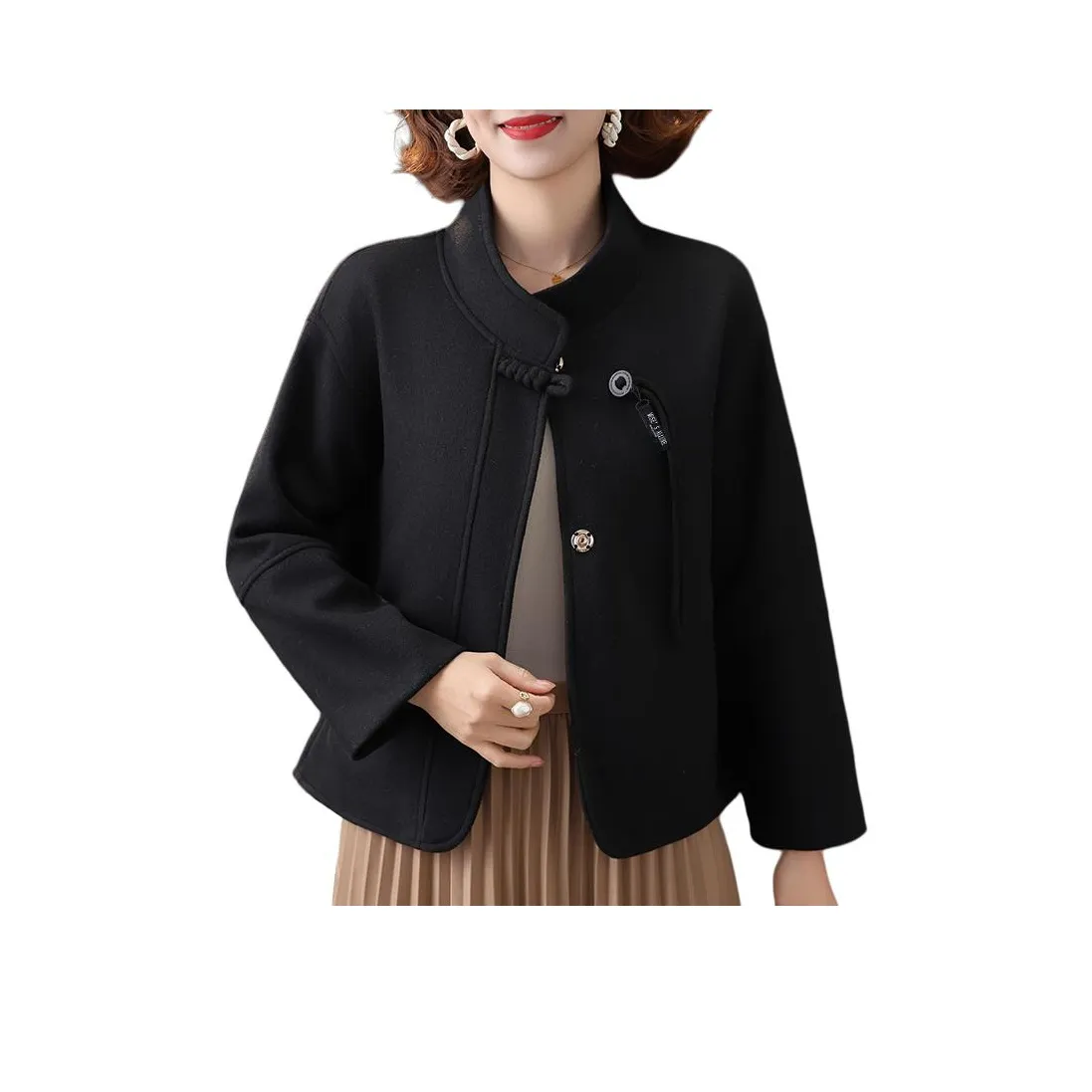 The Temptation Of The Muse Шерстяное пальто женское