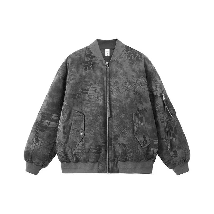 HKRXEC Темно-серый Мужские Куртки