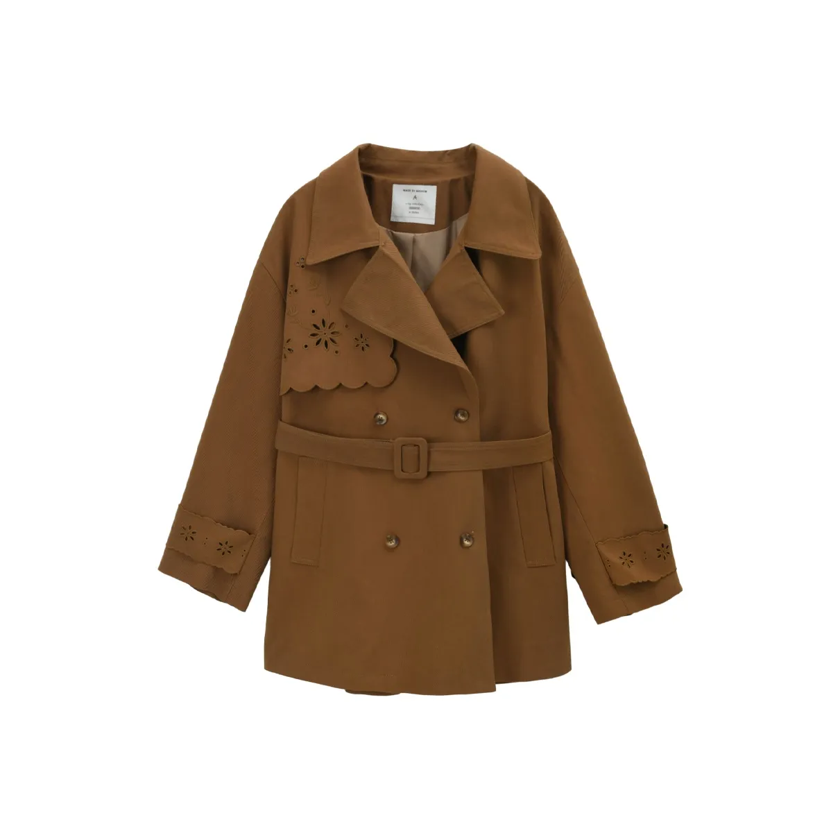 MISHOW Хаки Женская Тренч