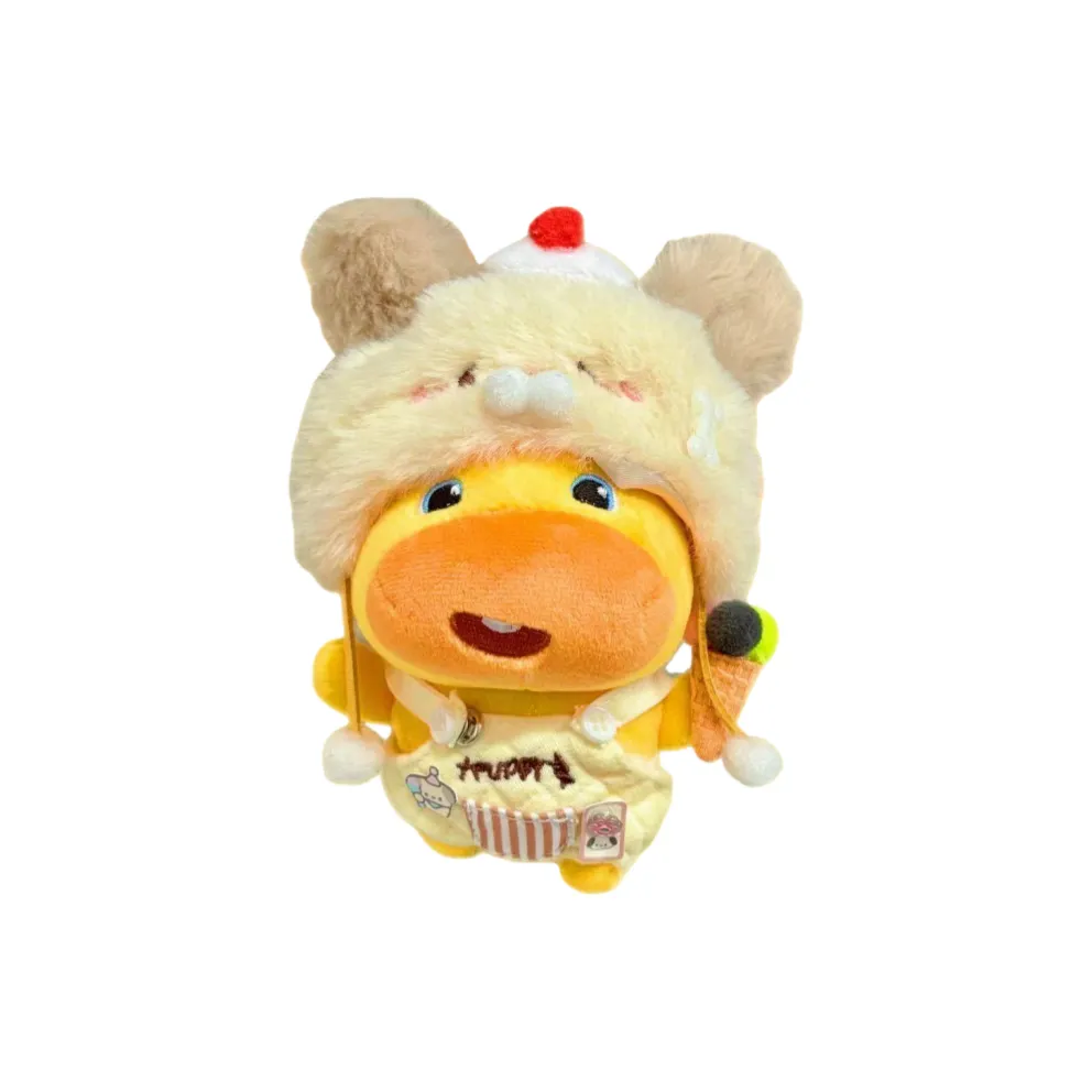 Oloy Капибара Щенок Afternoon Tea Плюшевый Игрушка Одежда Милый Кукла Плюшевый Брелок 12 см Длина Тела