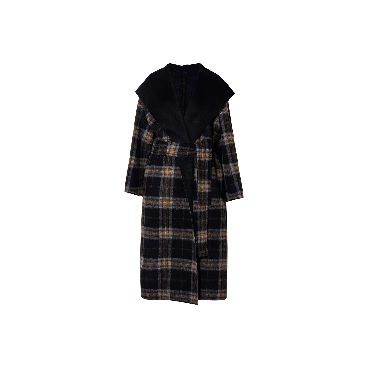 ROEYSHOUSE Клетчатое Женское Пальто