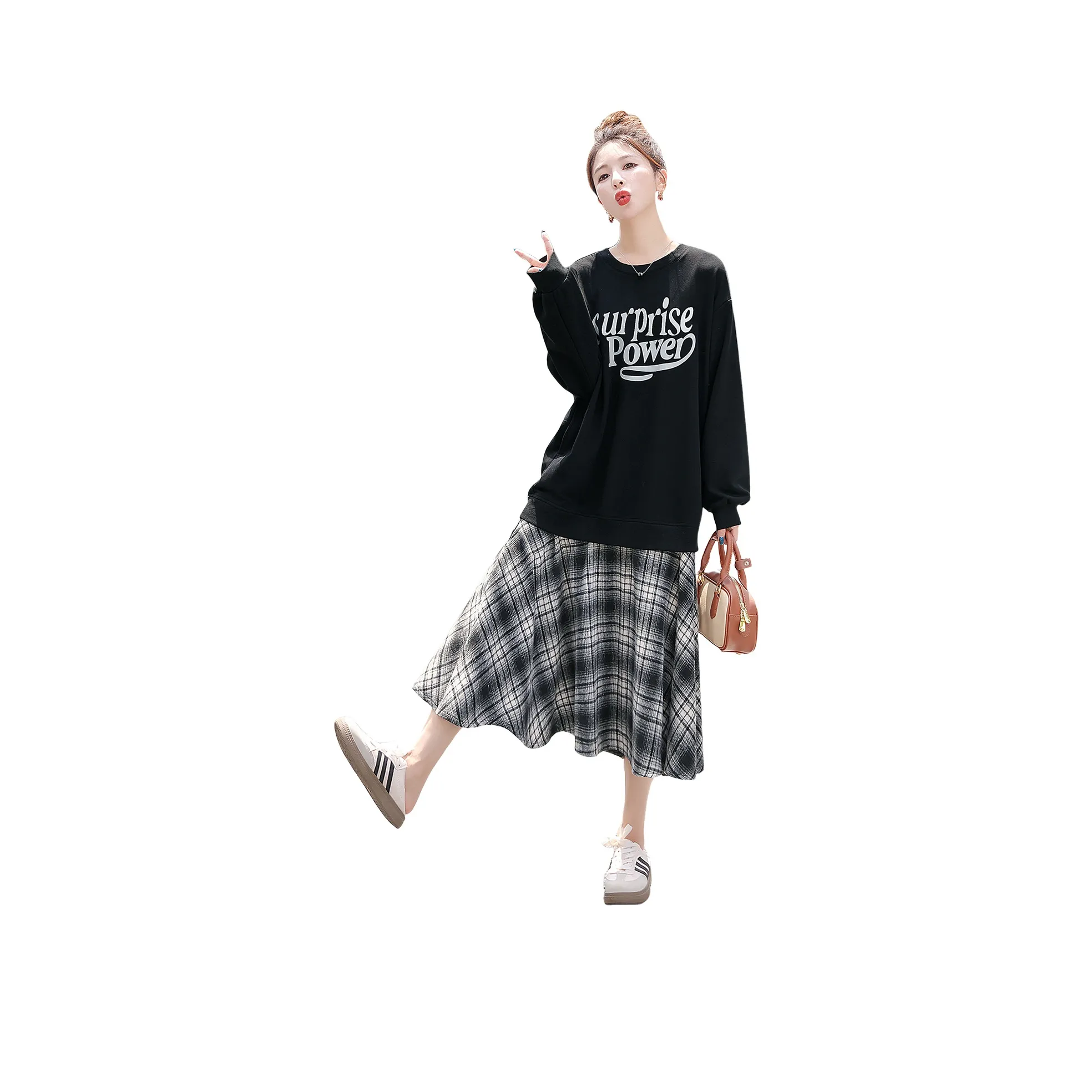 Cypress House Длинное платье с длинными рукавами женское