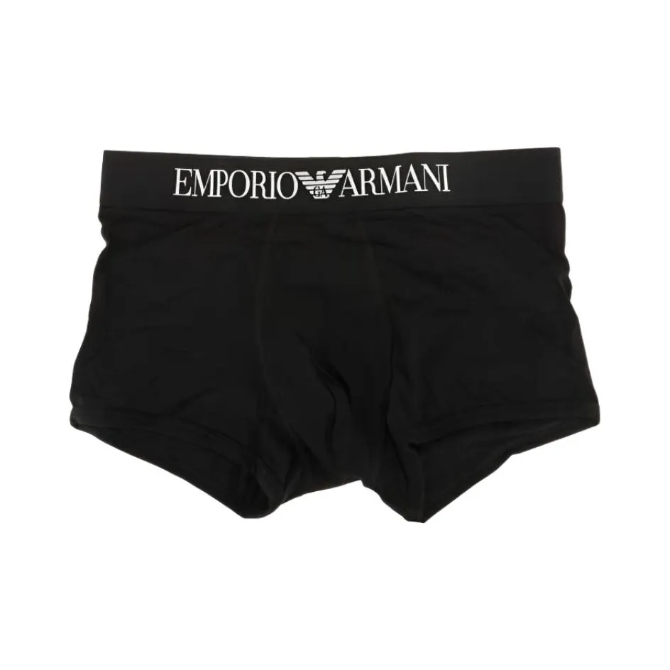 EMPORIO ARMANI Мужские боксер-шорты черного цвета