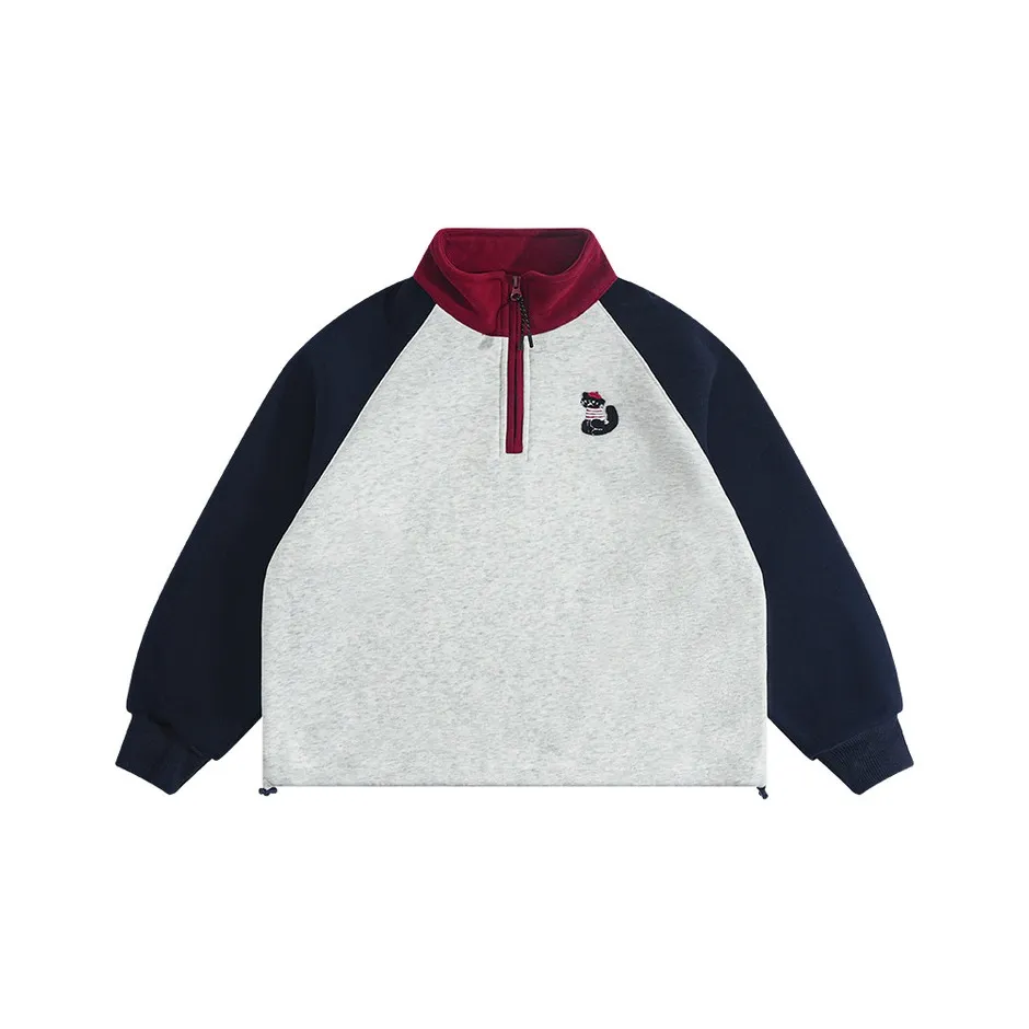 ZHIO Многоцветный с флисовой подкладкой худи и свитшоты для школьников