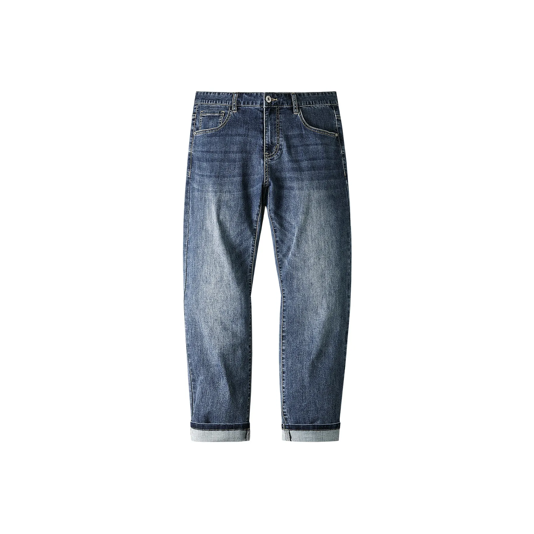 HLA Синий Серый DENIM GRADIENT Средний 53 Мужские Джинсы