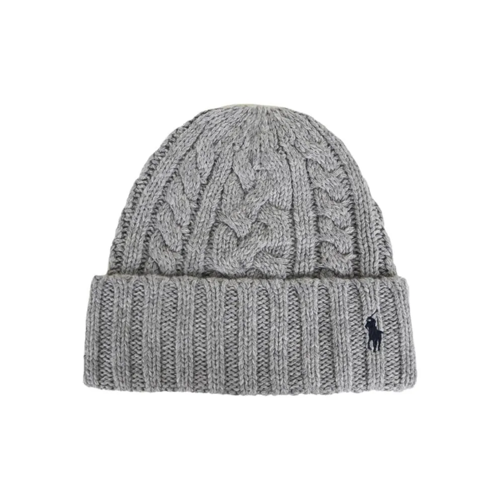 Polo Ralph Lauren Полиэстер Шапки-бини Унисекс Серый