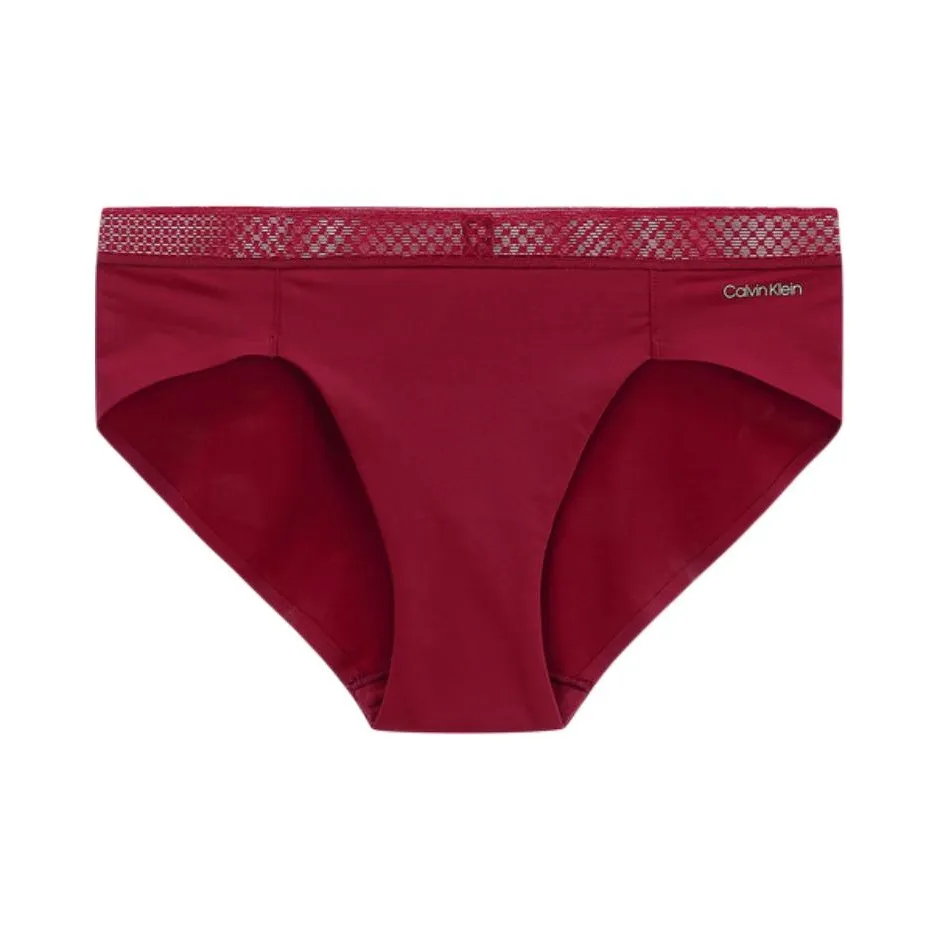 Calvin Klein Red Women's Bikini Briefs Кальвин Кляйн Красный Женские Трусики-Бикини