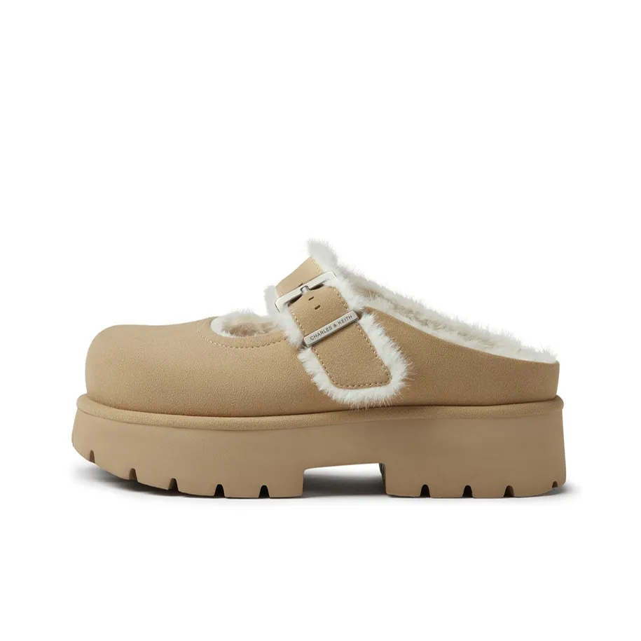 CHARLES KEITH Маленький CK Термический Ботинки на щиколотку (Длина Размер) Снежные ботинки 6 см Женские