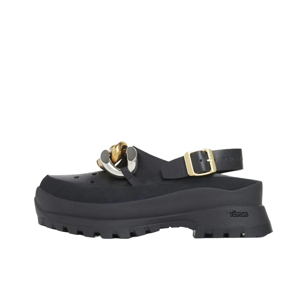 Stella McCartney Falabella Trace Stylish Sandals Women's Black Stella McCartney Falabella Trace Стильные сандалии женские черные