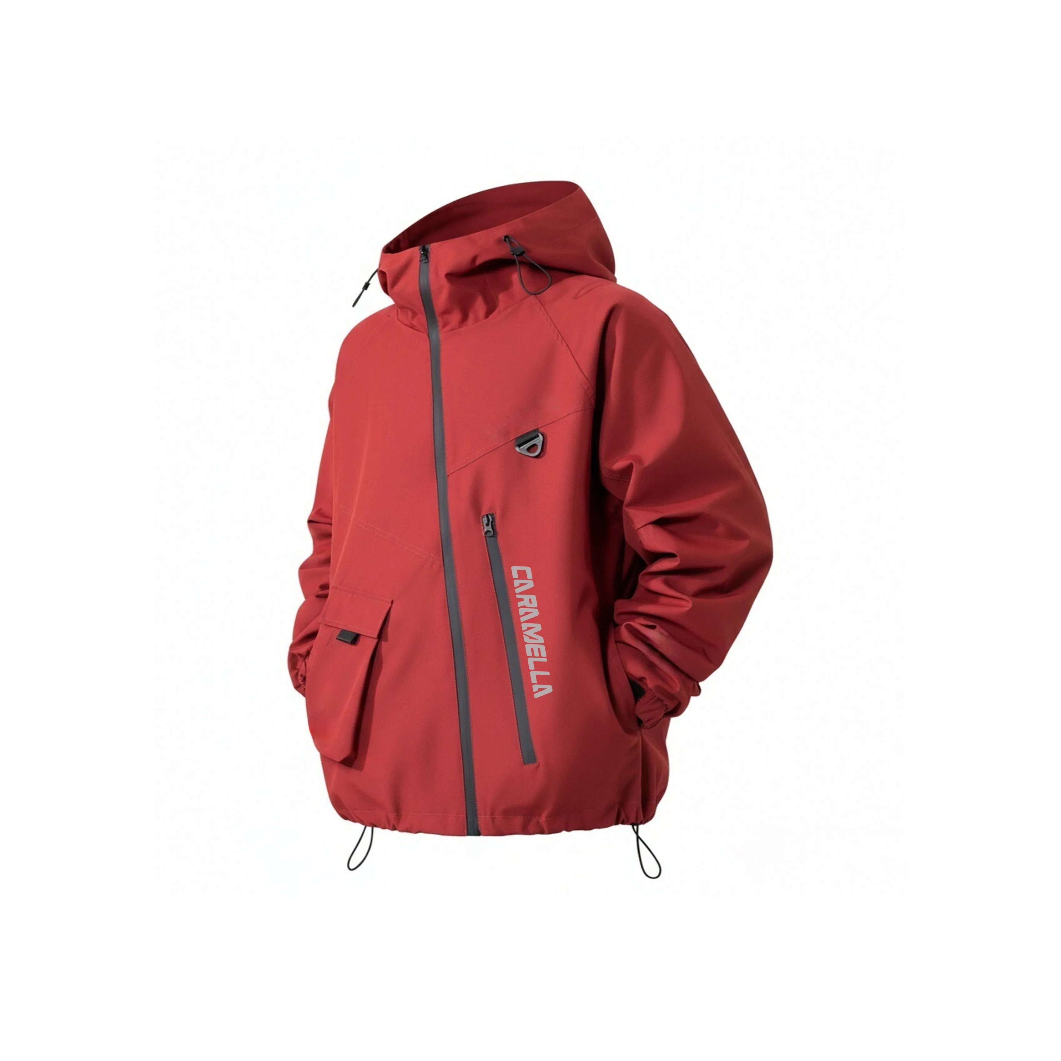 Caramella Водонепроницаемый Ветрозащитный Устойчивый к истиранию Термическая ветровка Унисекс