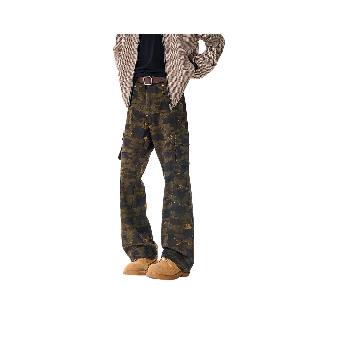 CTIDESTRAW Камуфляж с флисовой подкладкой [CT] Мужские карго-брюки