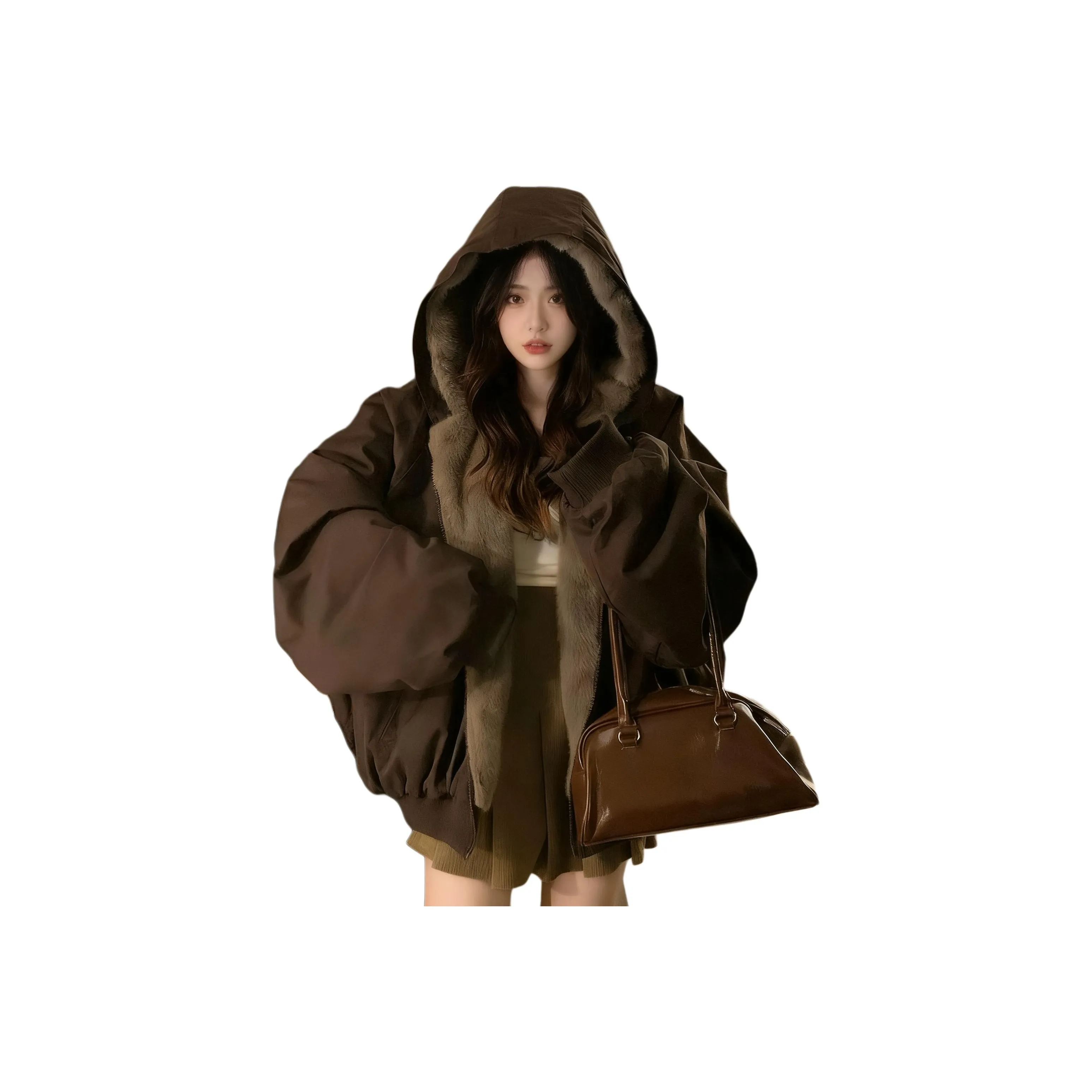 LANGQING Женские пуховики