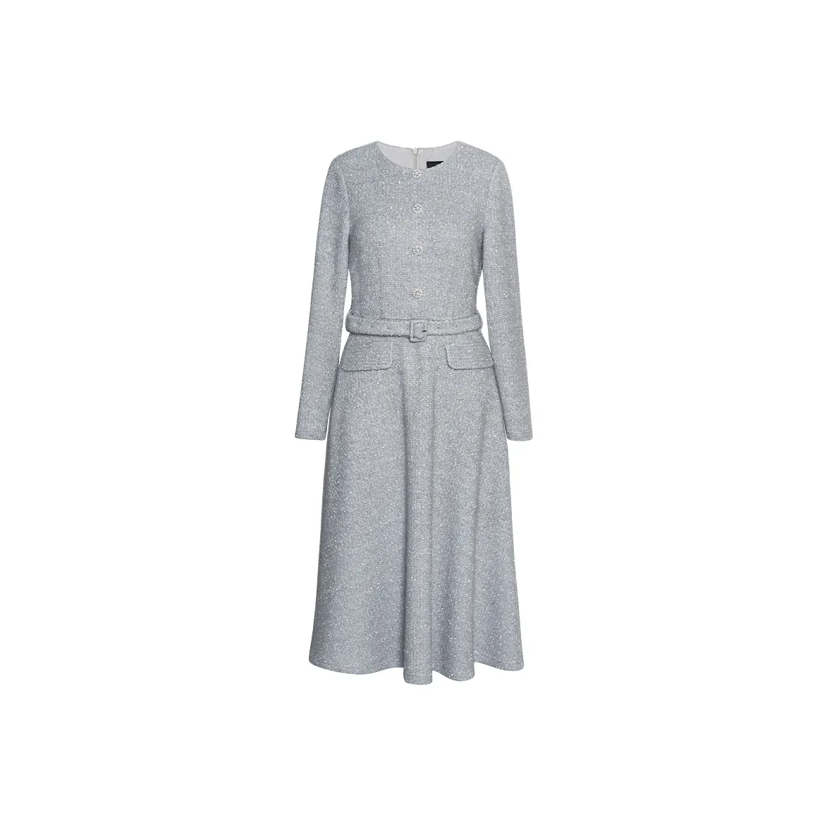 ROEYSHOUSE Длинное платье с длинными рукавами женское