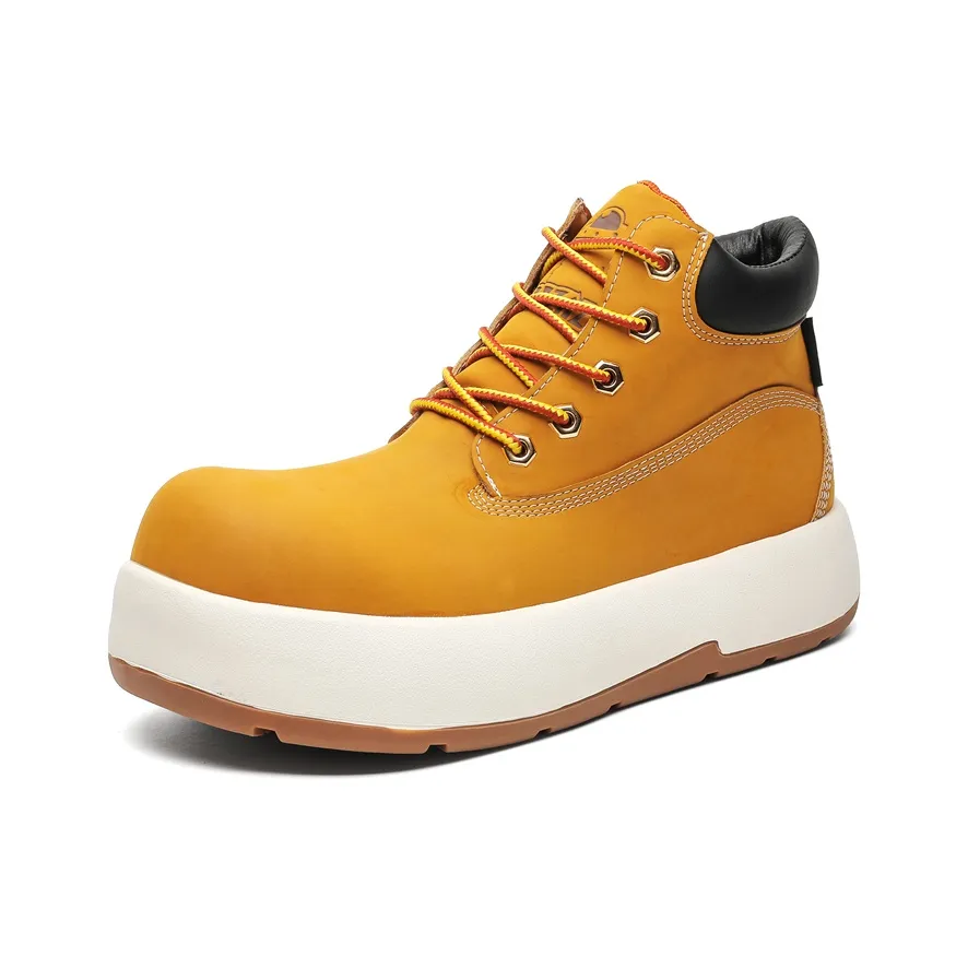 ZOIBBOE С наполнителем Yellow Boots Короткий MID Голень Martin Boot Унисекс