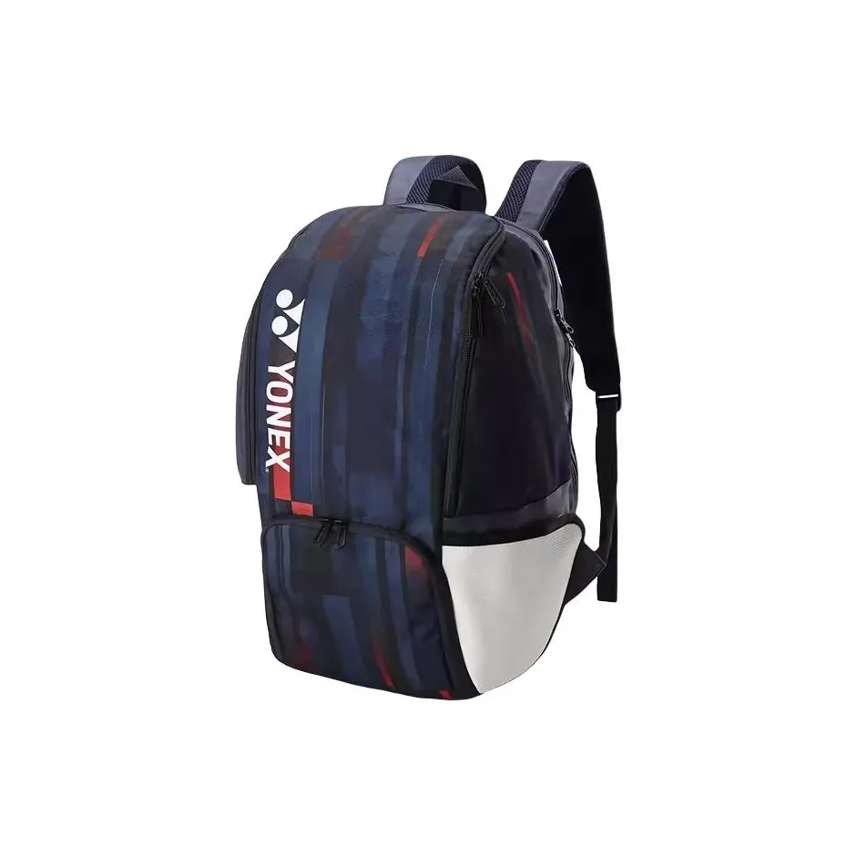 YONEX Ткань + Искусственная кожа Рюкзак Унисекс Белый и Темно-синий и Красный