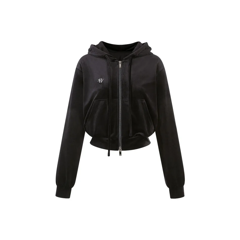 Ouyang Вельвет Feel Пальто Женское