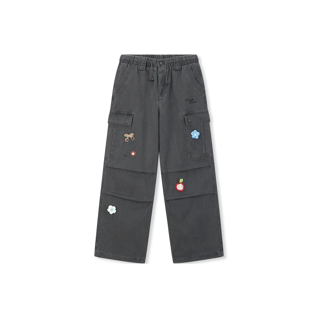 BONELESS Washed Gray Унисекс Карго Брюки