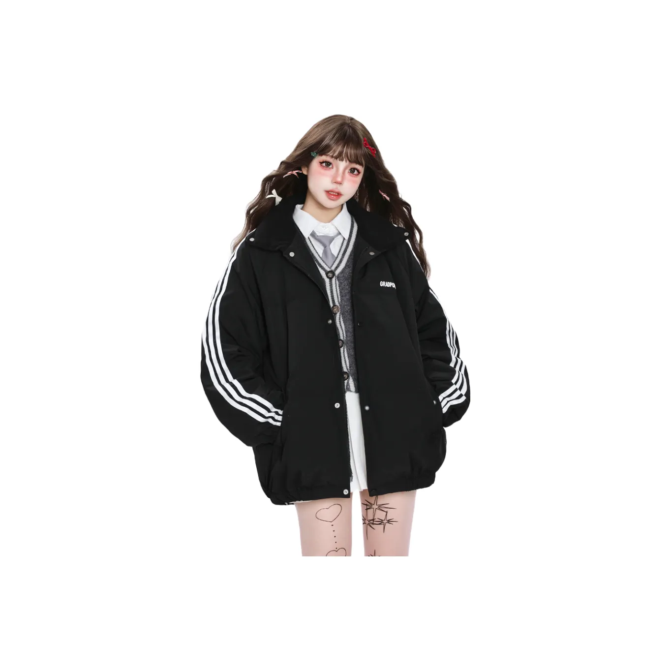 NICEAMOLA Хлопковый пуховик женский