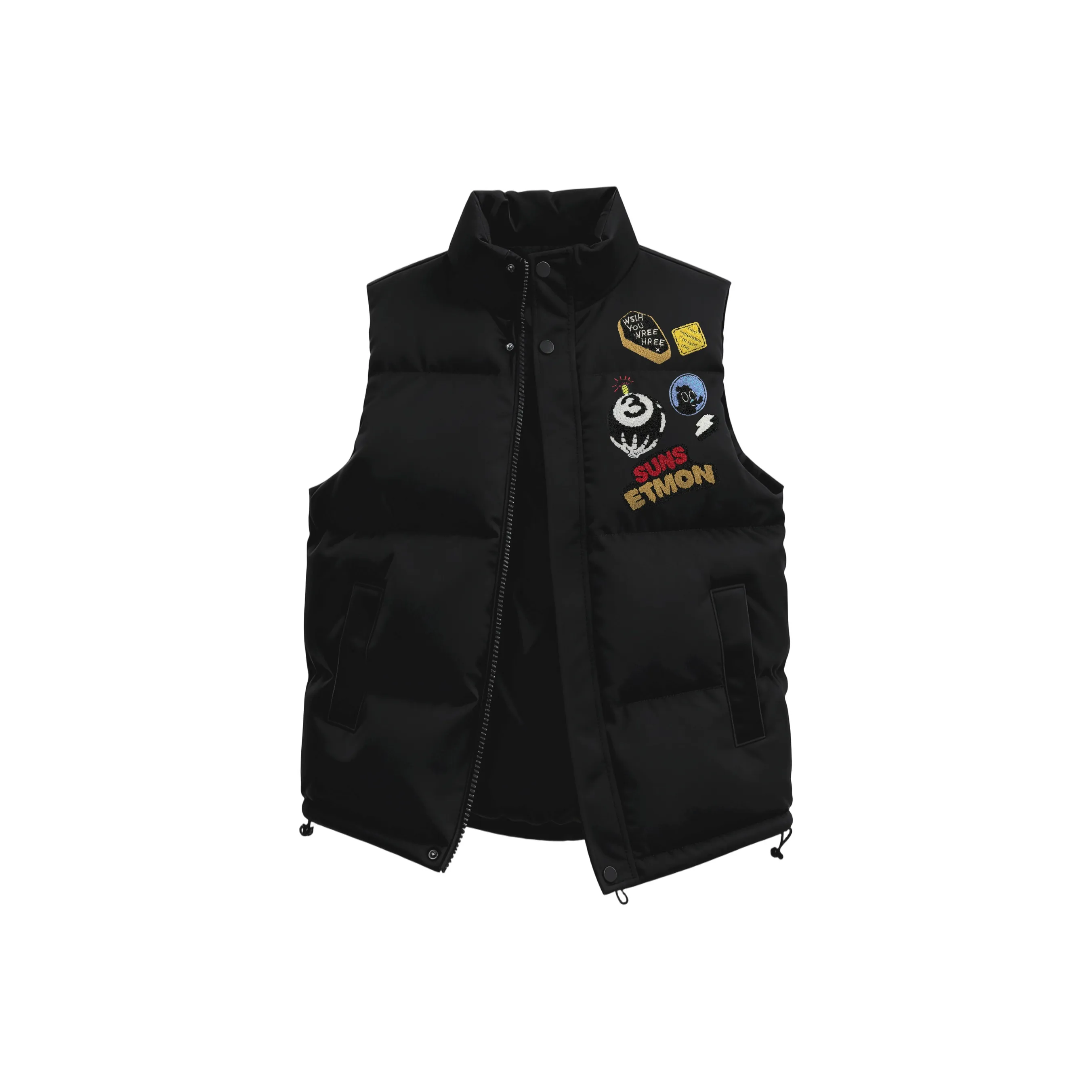 SUNSETMONENT Хлопковый жилет унисекс