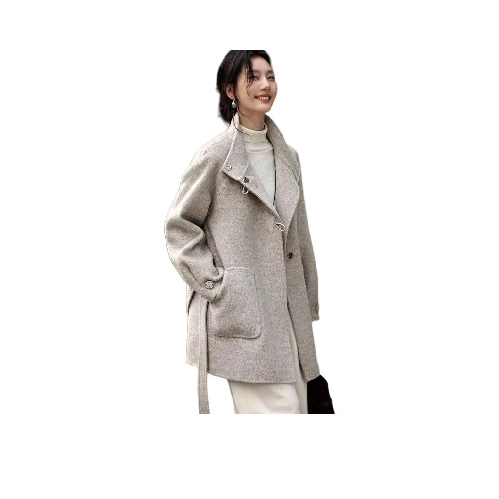 XWI Ледниковый серый Женское пальто