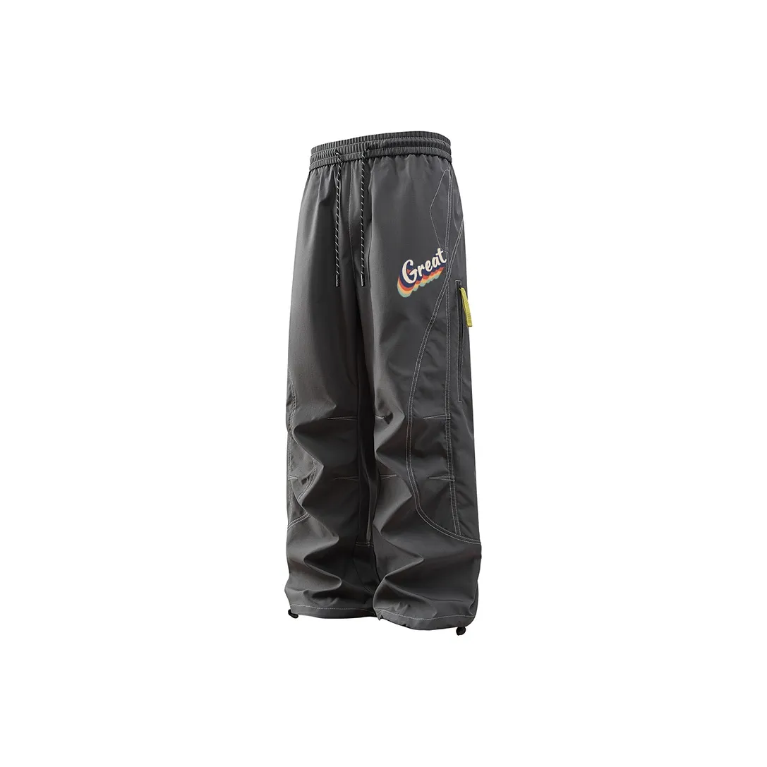 GDRG Серые Унисекс Карго Брюки