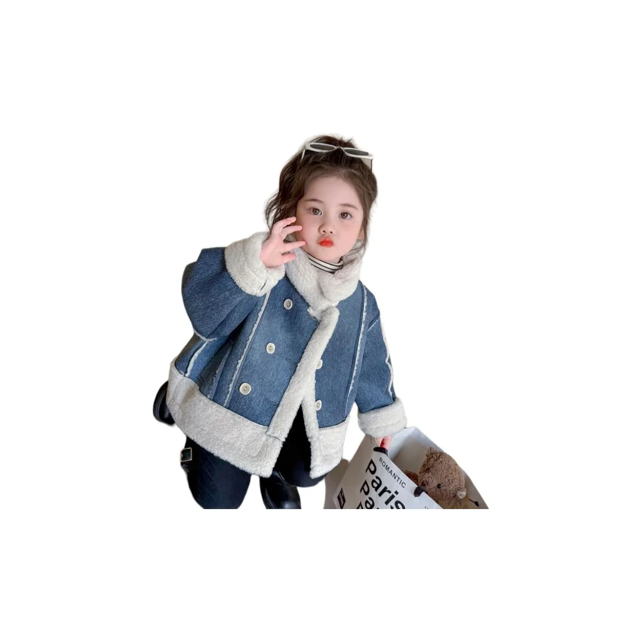 ZHIO Shearling Down Jacket Baby