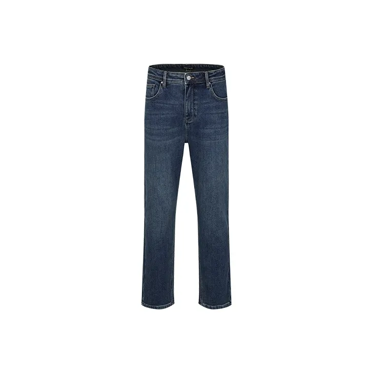 URBAN REVIVO Серый Синий Мужские Джинсы