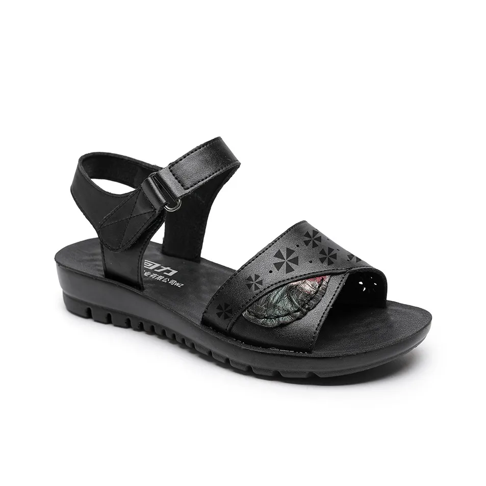 Warrior One Ремень Сандалии 2 см Женские Черные Красные