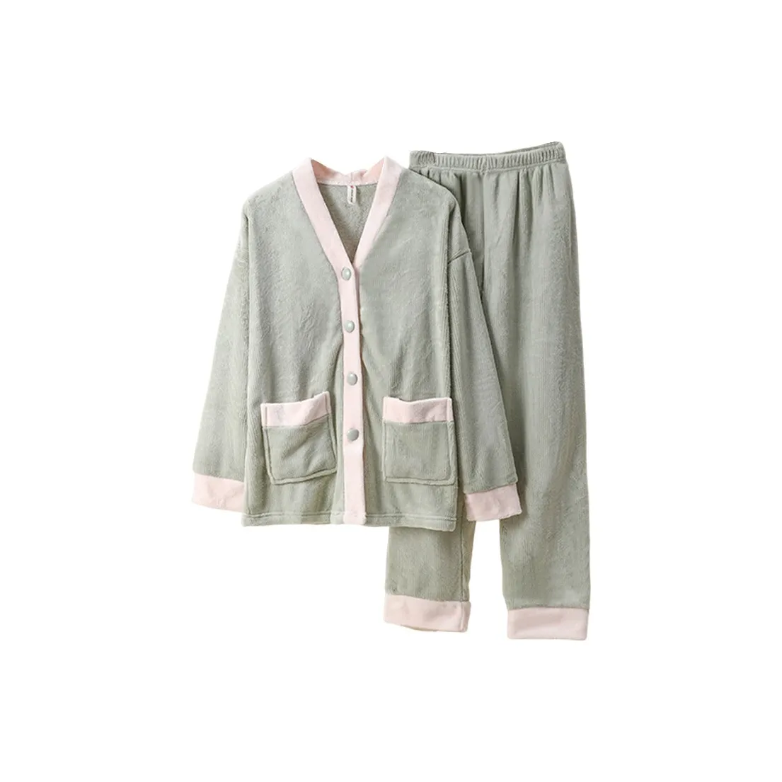 Faro Зеленый бамбук Цвет Женские Пижамные комплекты