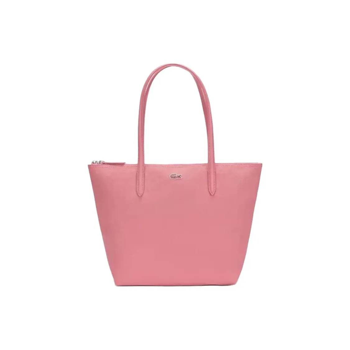 Сумка через плечо из ПВХ женская светло-розовая