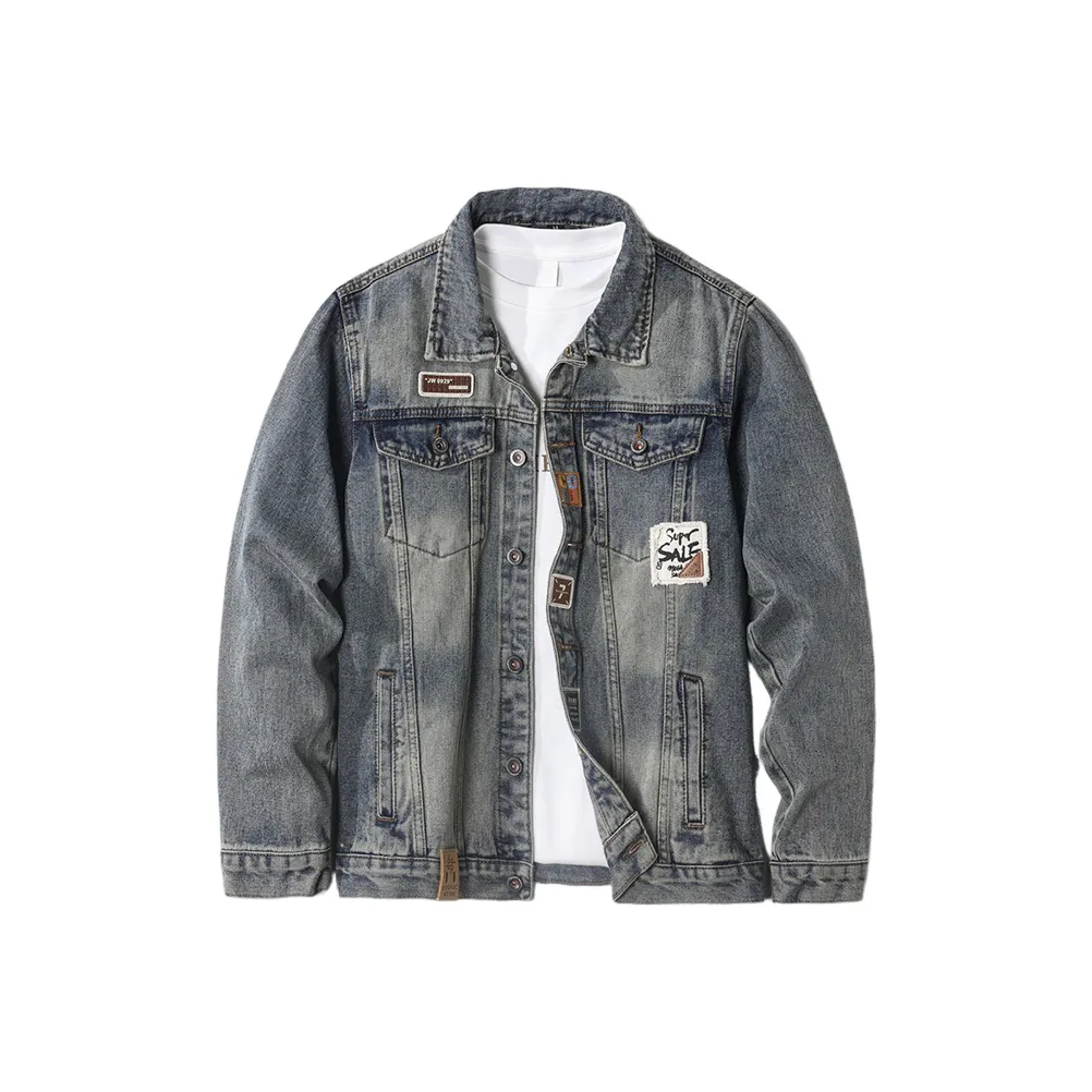 WilliamPOLO Джинсовая куртка унисекс