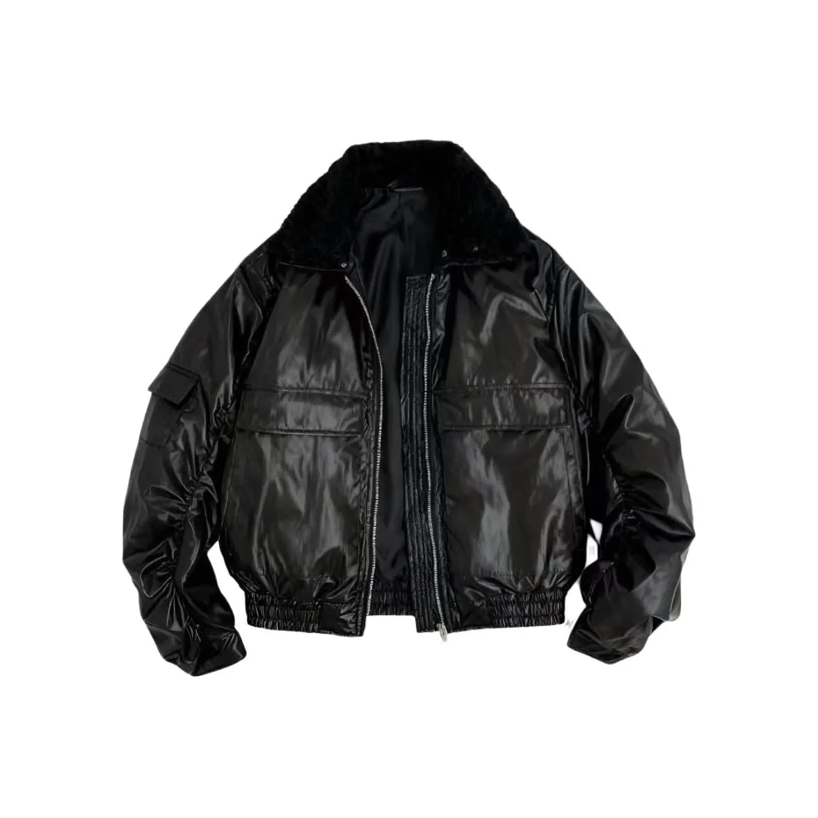 KKX Черный Женский Пуховик