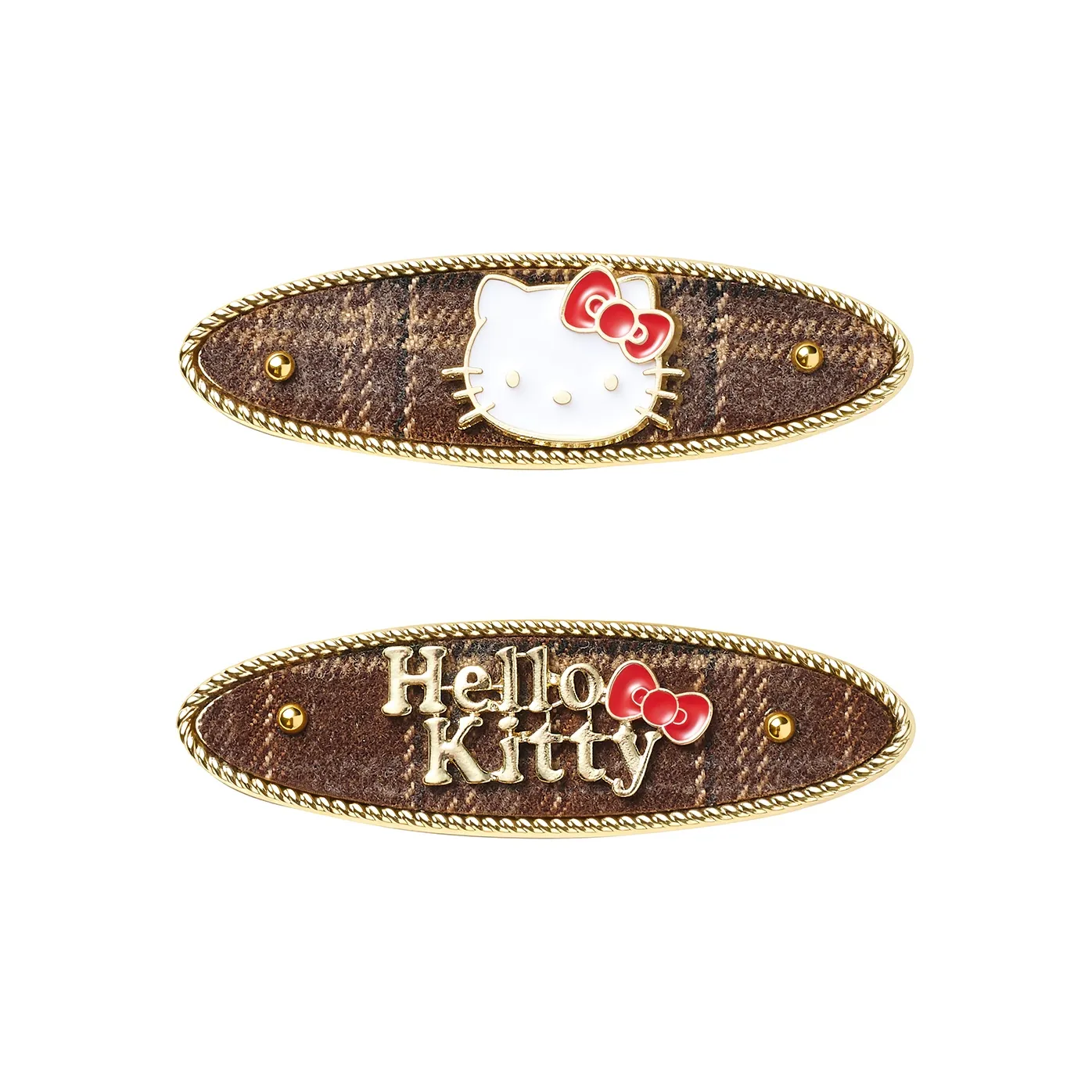 Санрио Hello Kitty Alloy Заколки для волос Женские