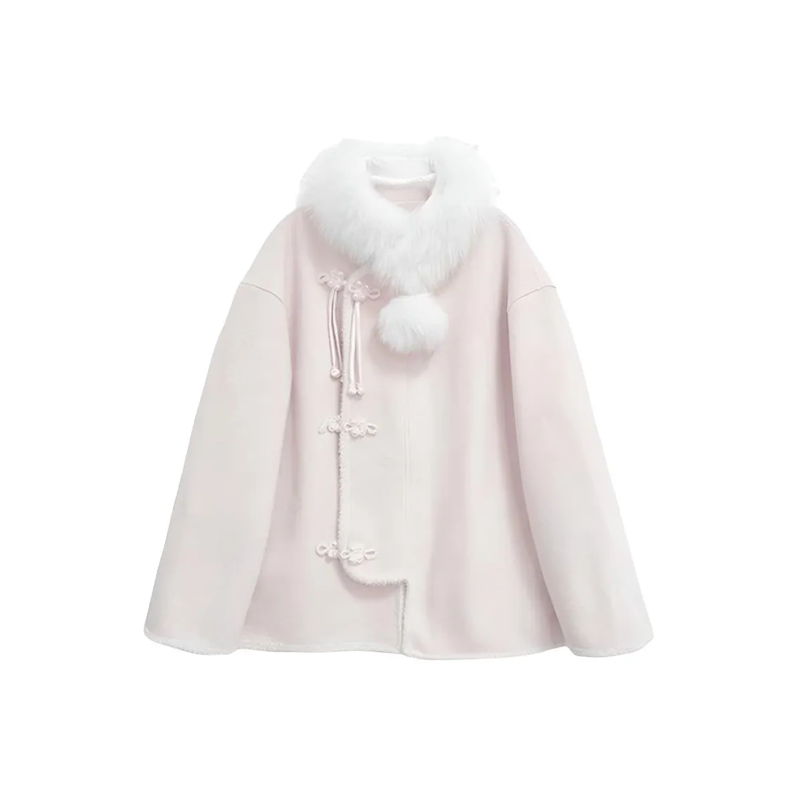 COHX Pink Women's Coat COHX Розовый Женский Пальто